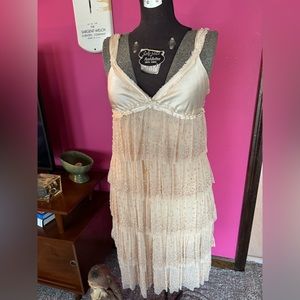 Poleci Dress size 6 beaded